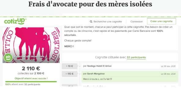 frais avocate pour mères isolées