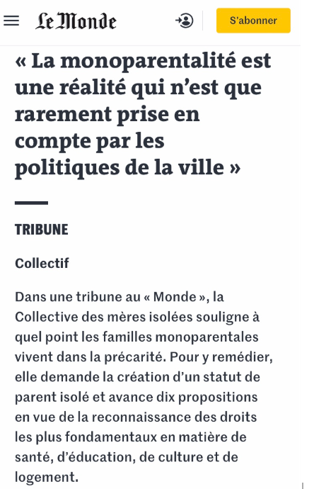 le monde 21 novembre 2023